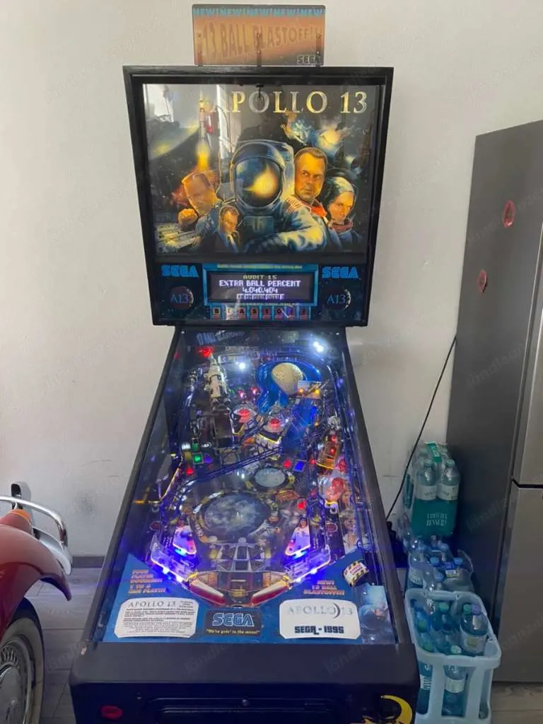 Flipper Automat Elektronisch Apollo 13