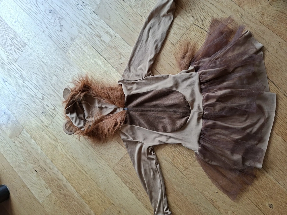 Löwen Faschings Kostüm 4-6 Jahre