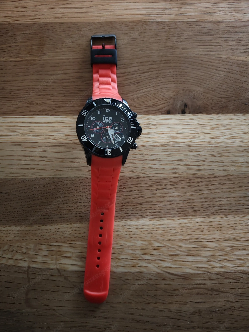ICE Watch Chronograph schwarz rot 