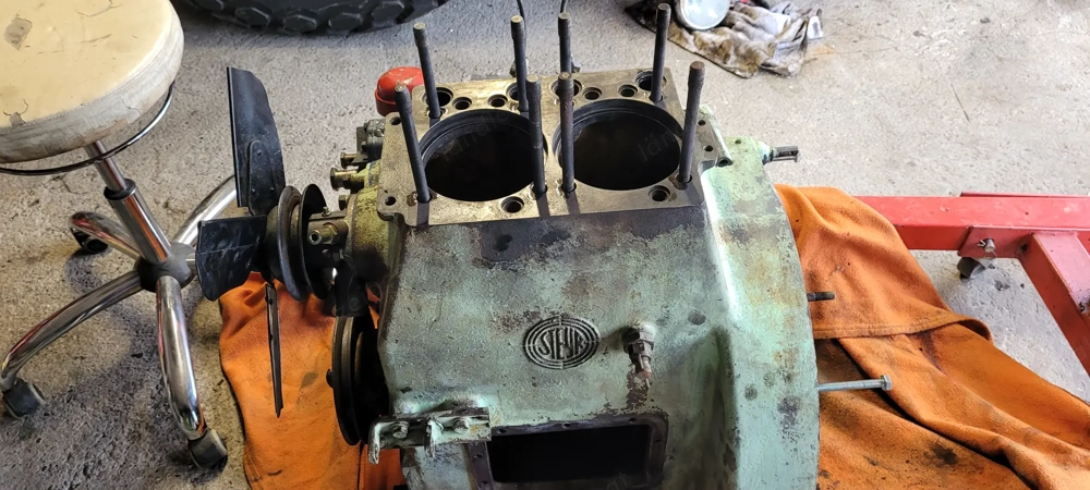 Steyr 180 bj50 Motor neu aufgebaut 