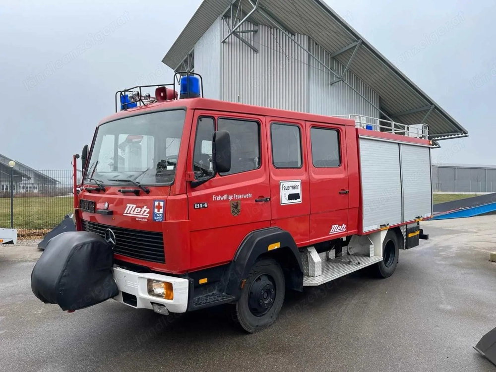 Mercedes-Benz 814 F mit Feuerwehraufbau (LF8)