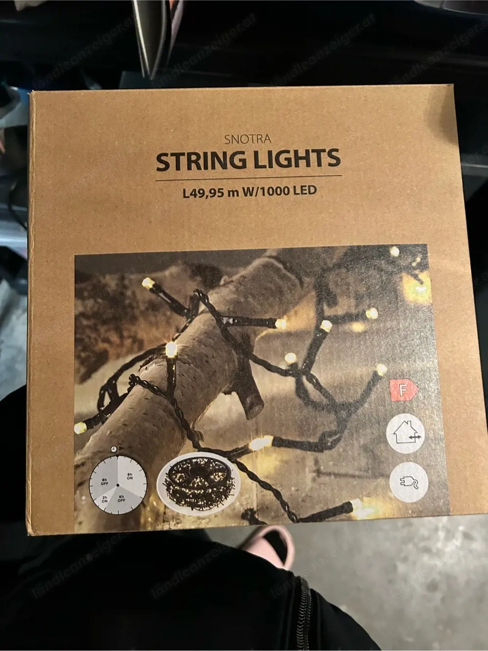 Outdoor Lichterkette 70m