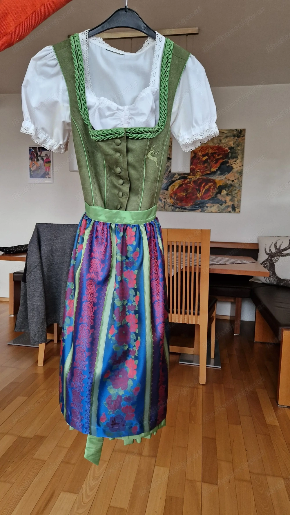 Dirndl und Strickjacke Gr.38