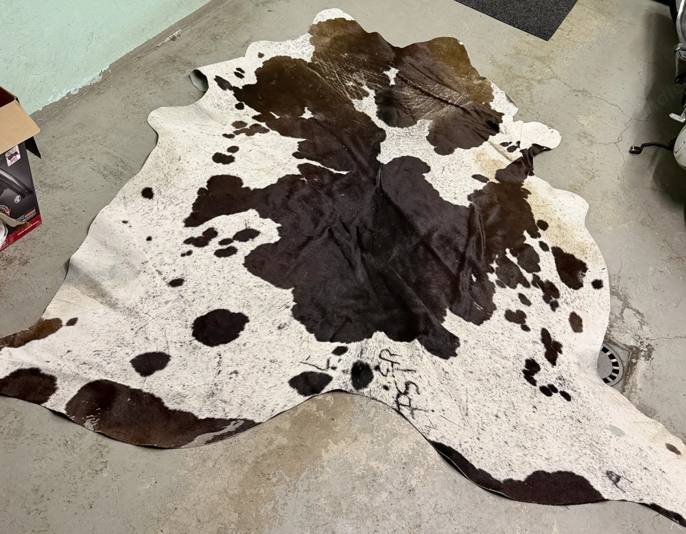 Großer Fellteppich  circa 190   150 cm