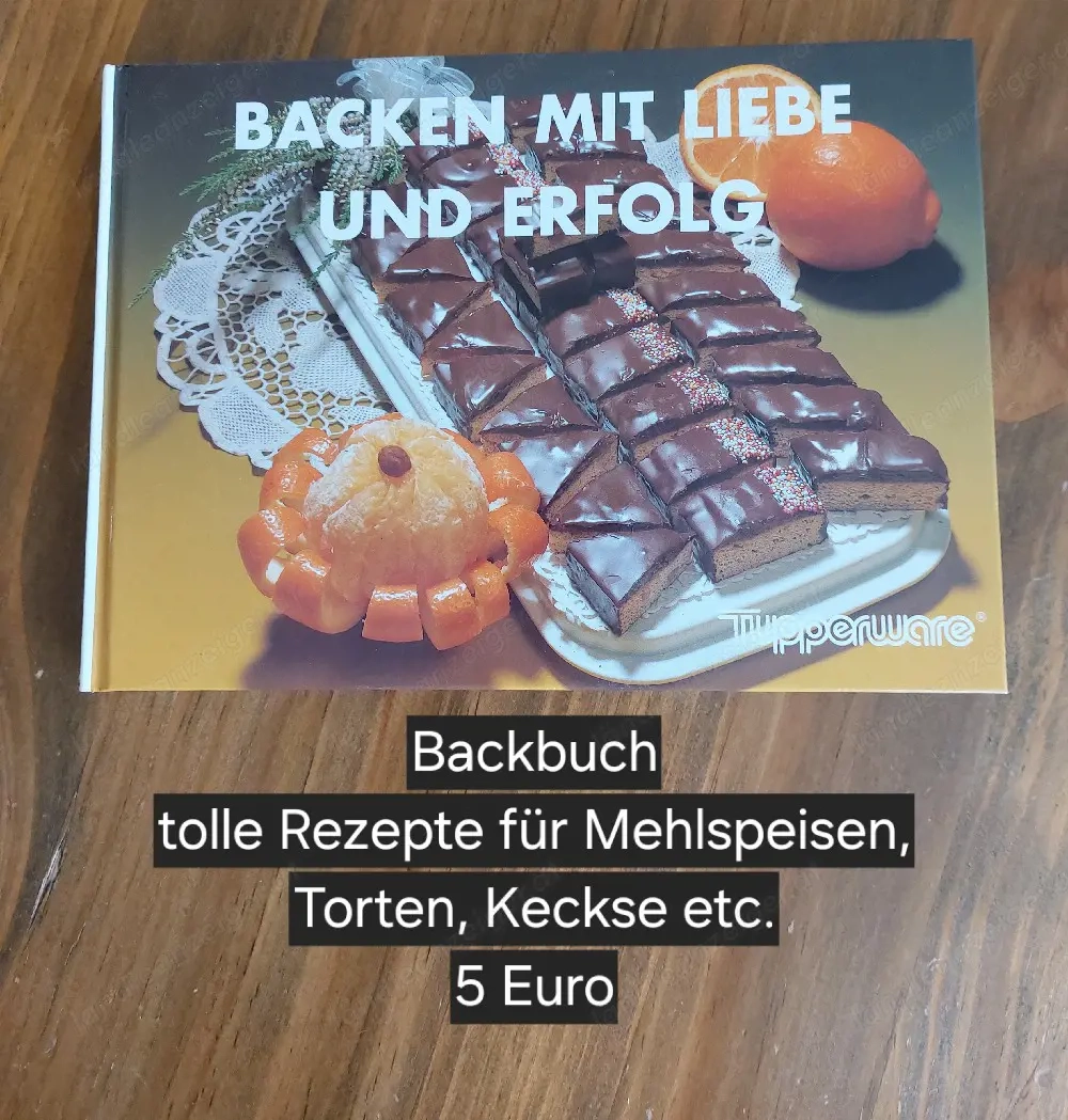 Backbuch Tupperware