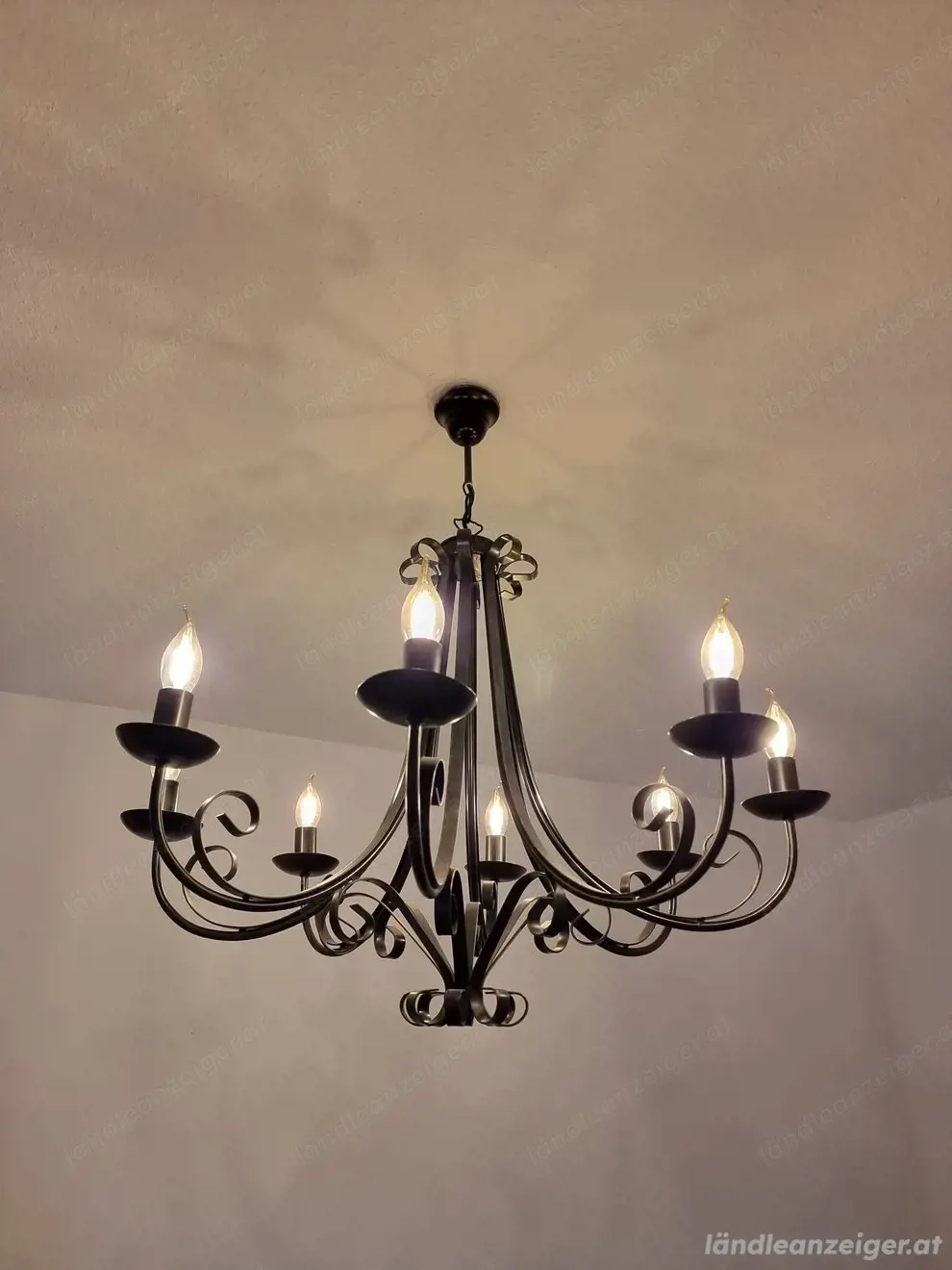 8 armiger Luster mit Leutmittel