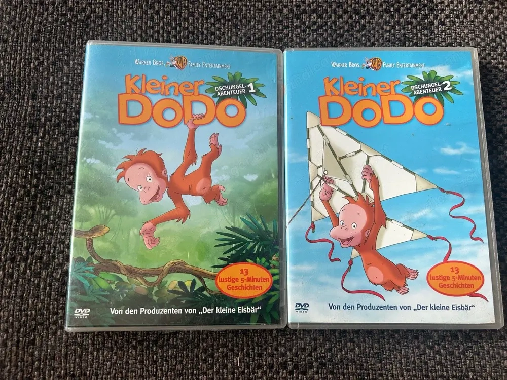 2 DVDs: Kleiner Dodo - Dschungelgeschichten 1 + 2
