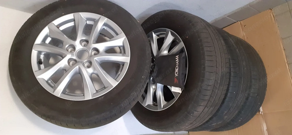 4 Alufelgen Orginal für Mazda 3