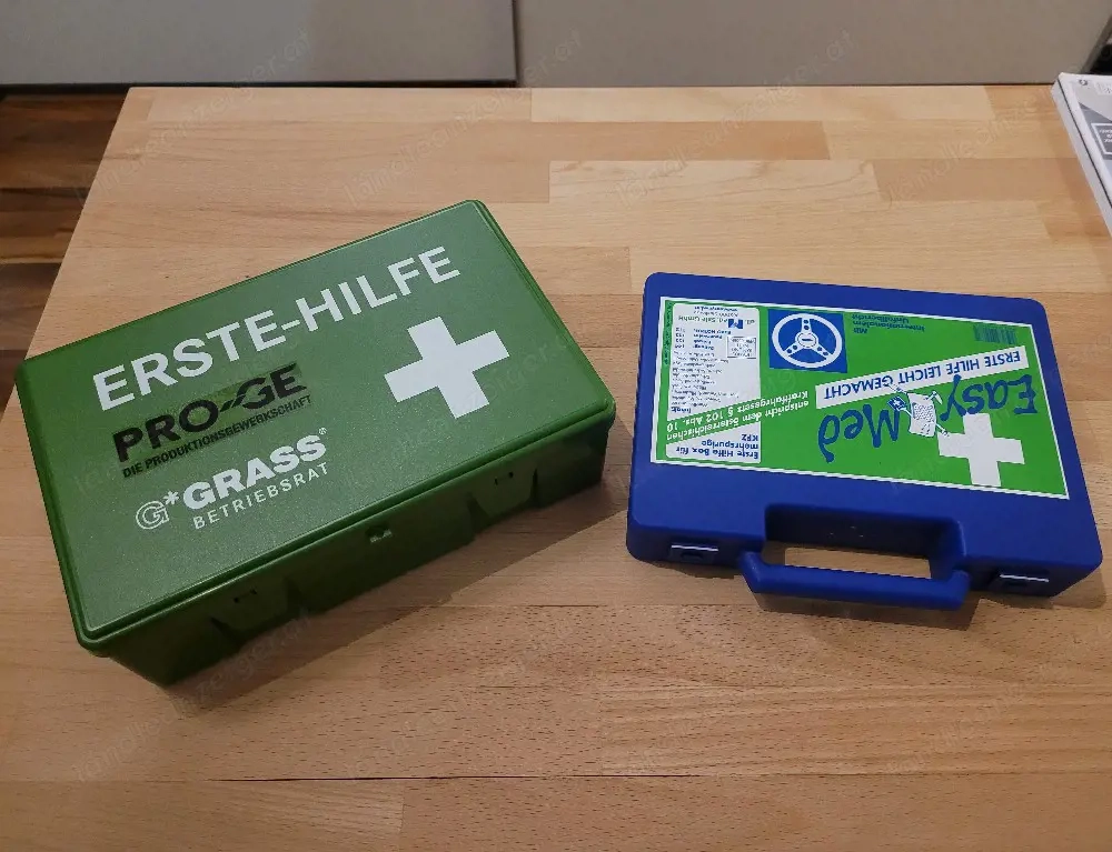 Verbandskästen zu verschenken!