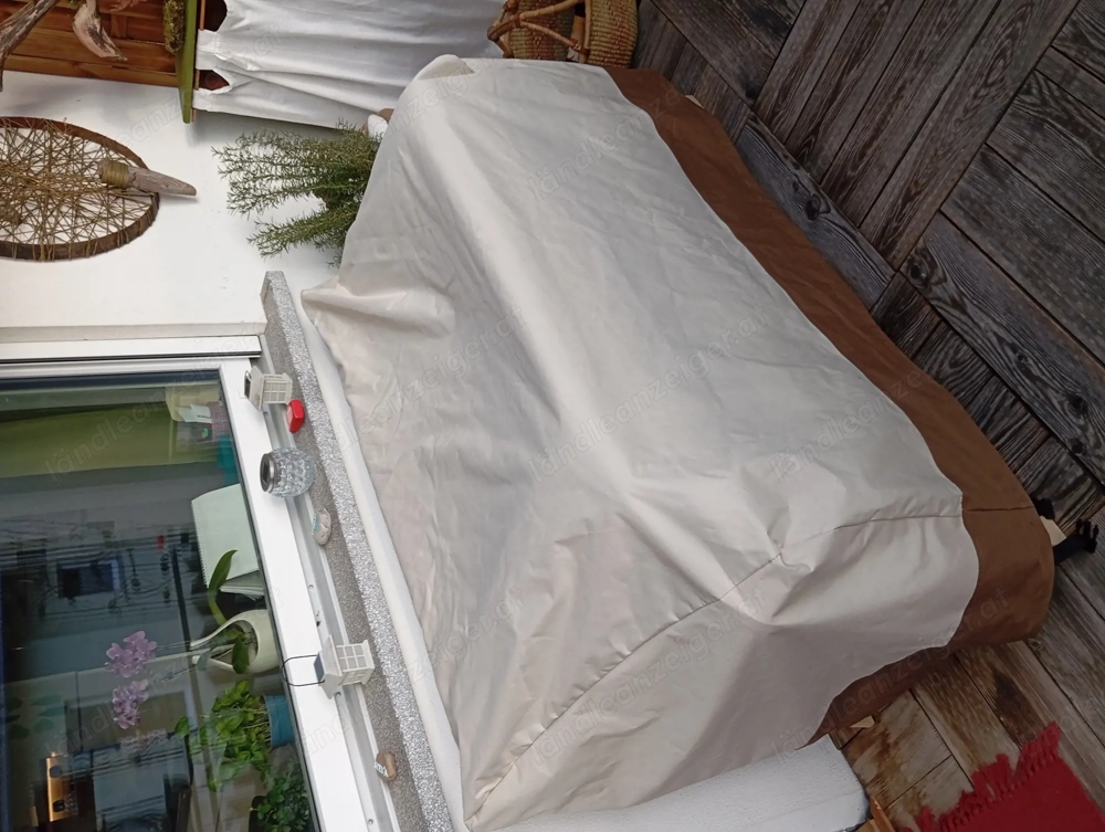 Gartenbank mit Hülle 