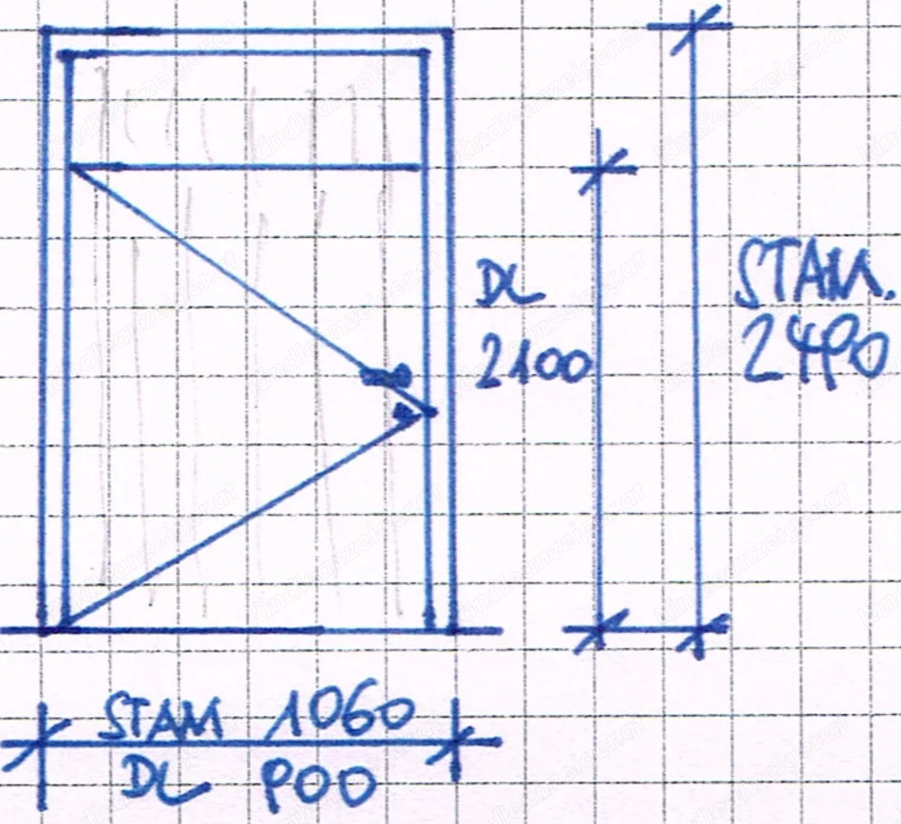 WOHNUNGS - innen - Türe