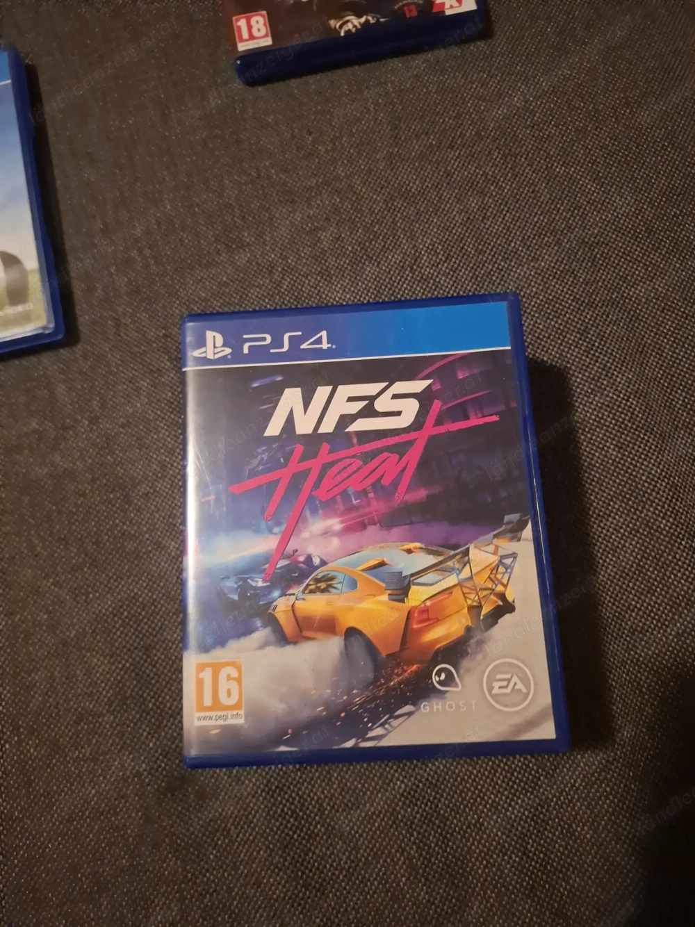 Playstation  spiel  Need for Speed  Heat 