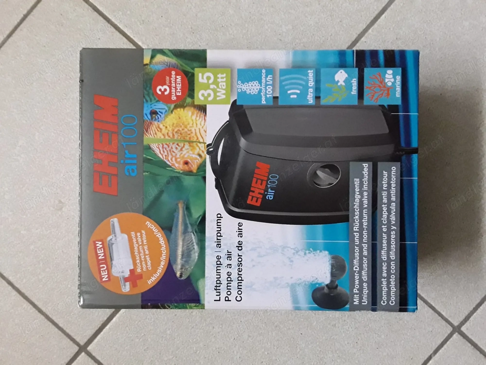 Eheim Air 100 Luftpumpe fürs Aquarium 