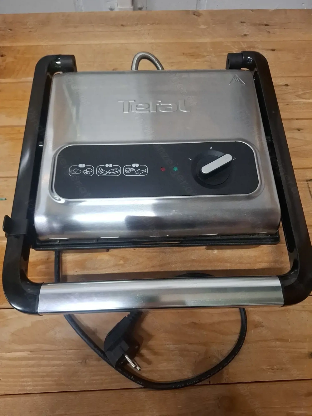 Tefal inicio kontaktgrill wie neu grilln braten