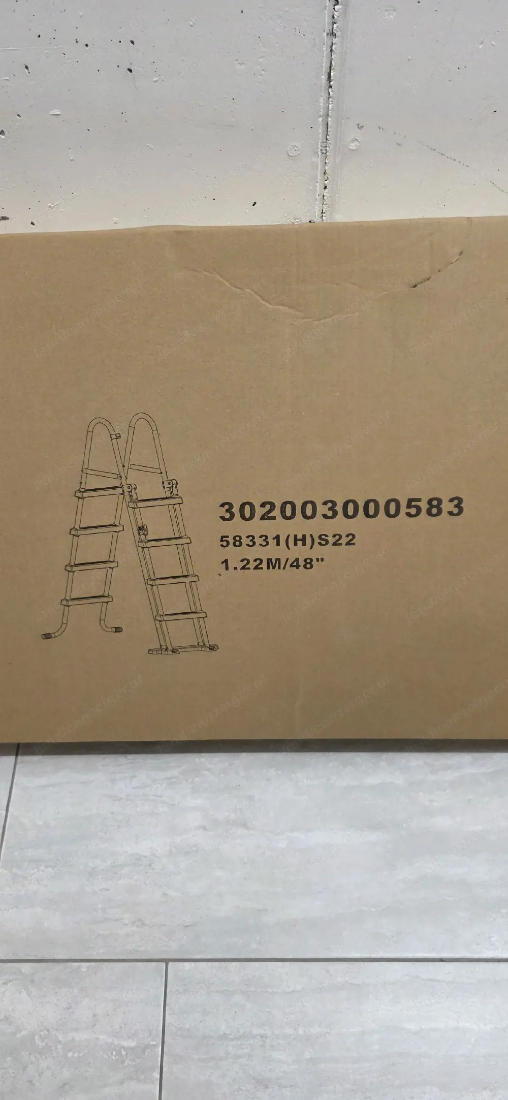 Bestway Pool Leiter 122 NEU