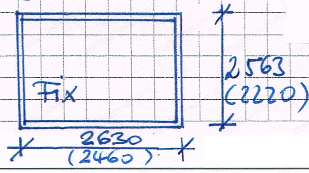 Kunststoff - Alu Fix - Fenster, 