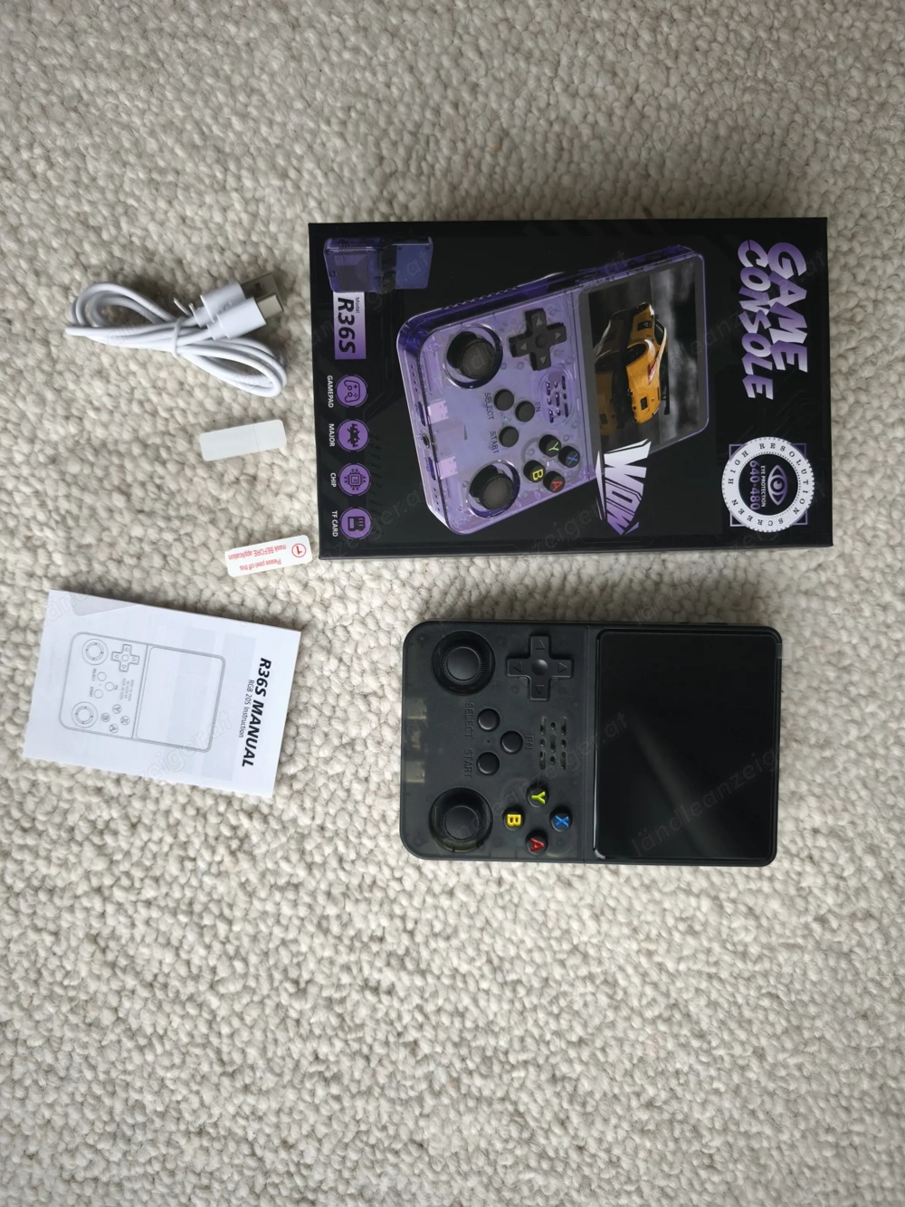 Retro Handheld Spielekonsole R36S 64GB NEU