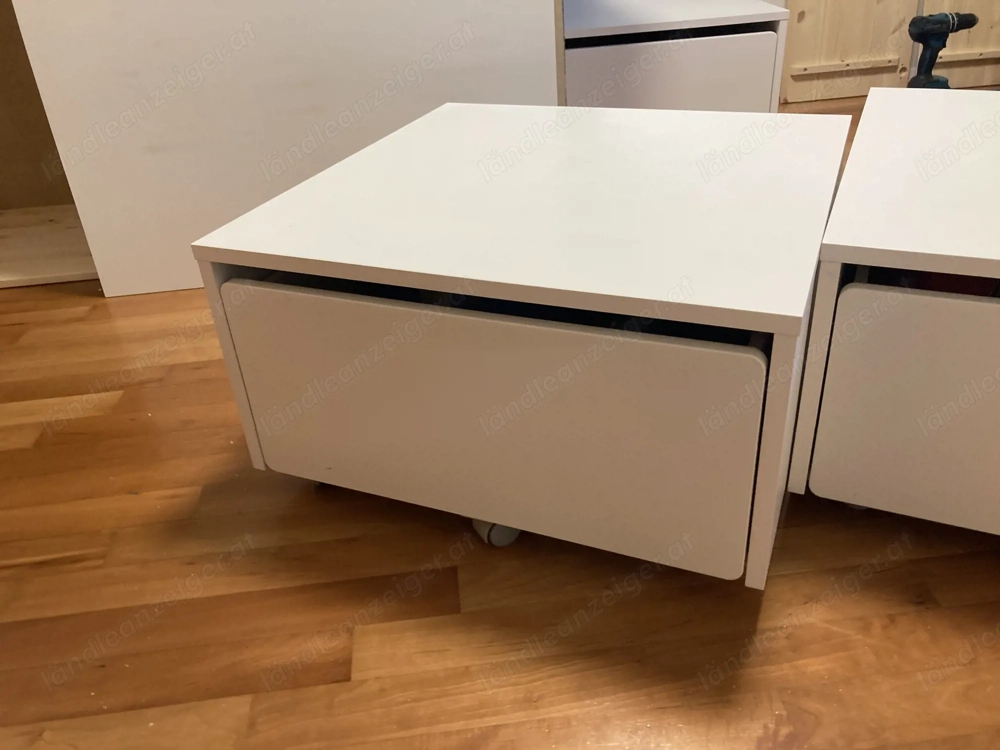 Rollschublade unters Bett