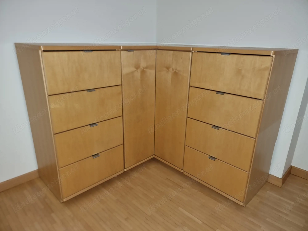 hülsta Design Schlafzimmer-Set | Eck-Kommode modular & Nachtkästchen