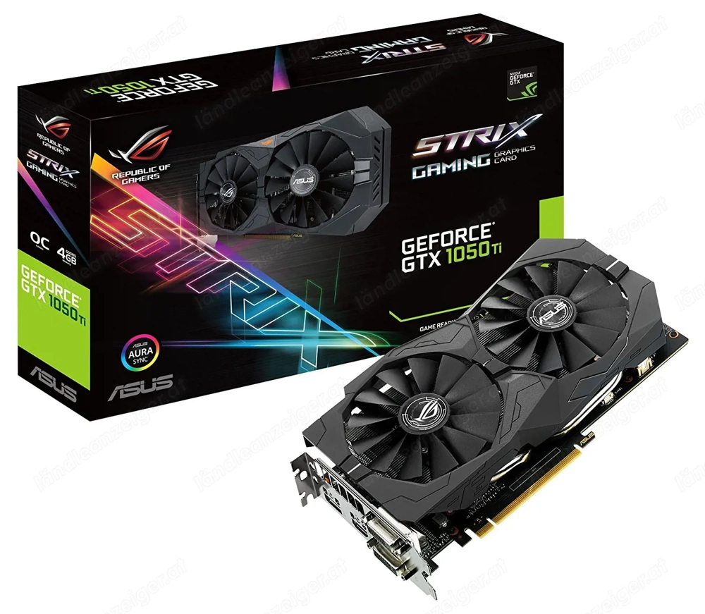 Asus 1050 ti Grafikkarte 