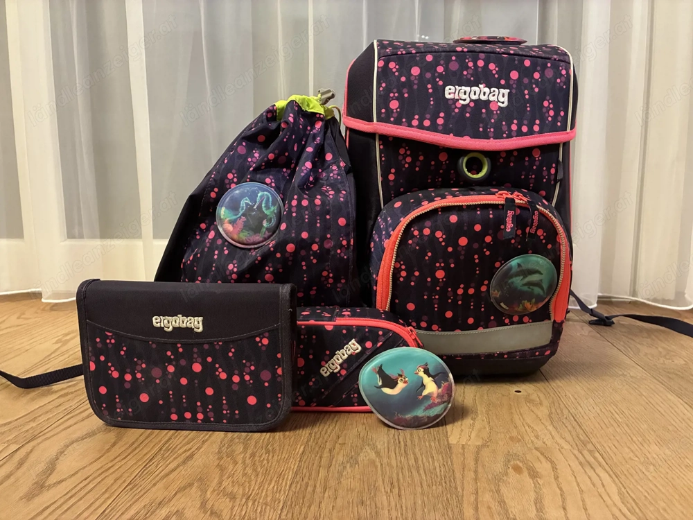 Schultaschen-Set ergobag - sehr guter Zustand