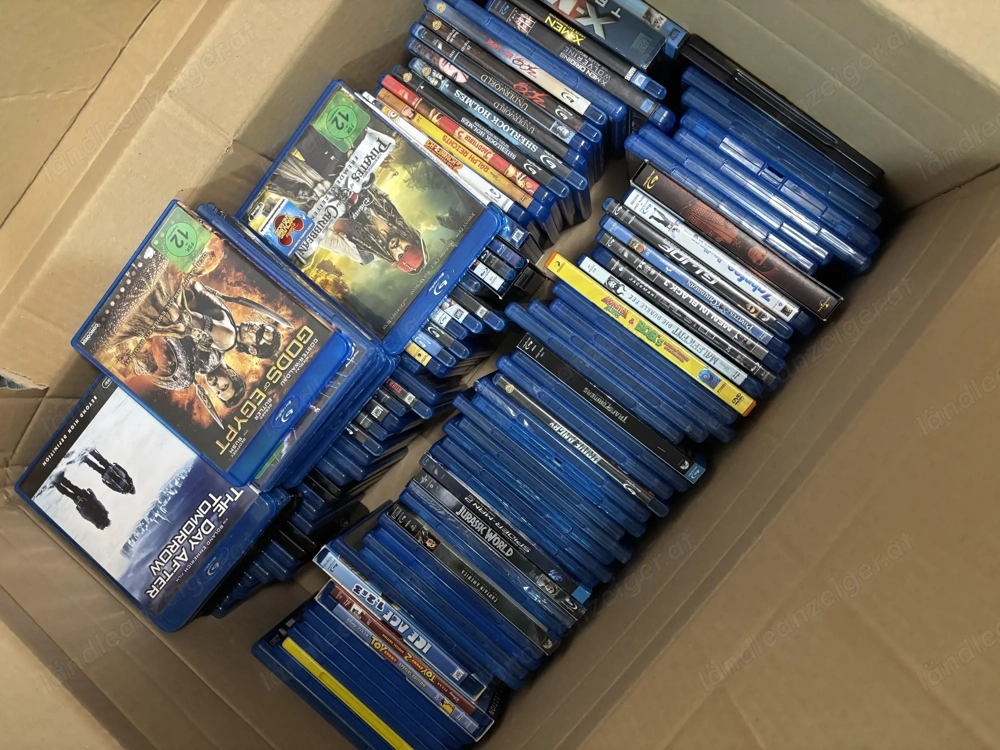154Stück Blu Rays 