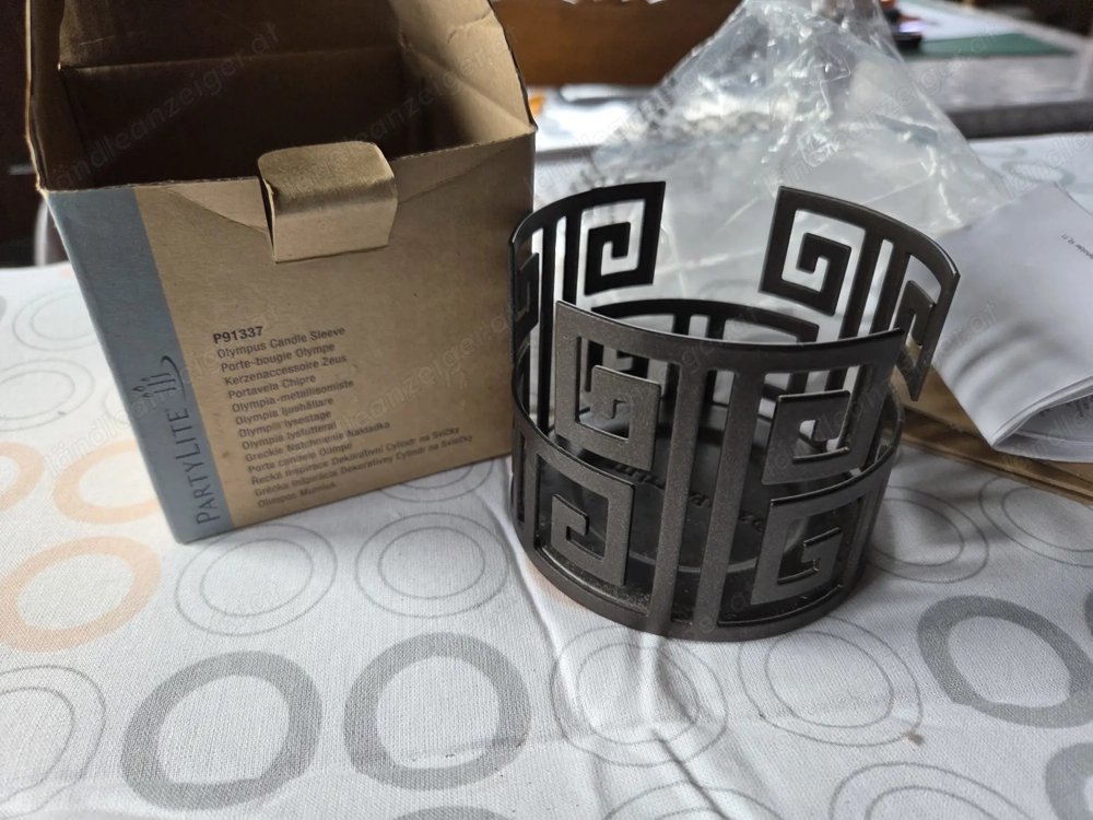 Kerzenglashalter Zeus von Partylite 