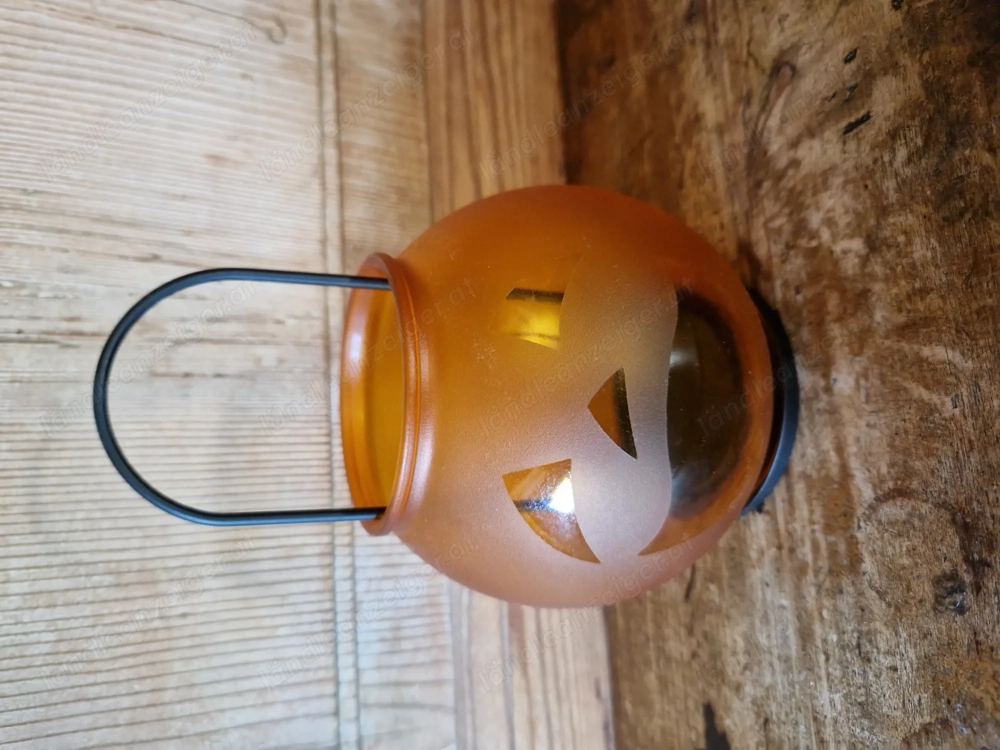 Kerzenlaterne Kürbis