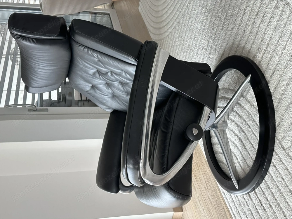 Stressless Skyline L | Paloma Leder | Signature Base | nahezu neuwertig
