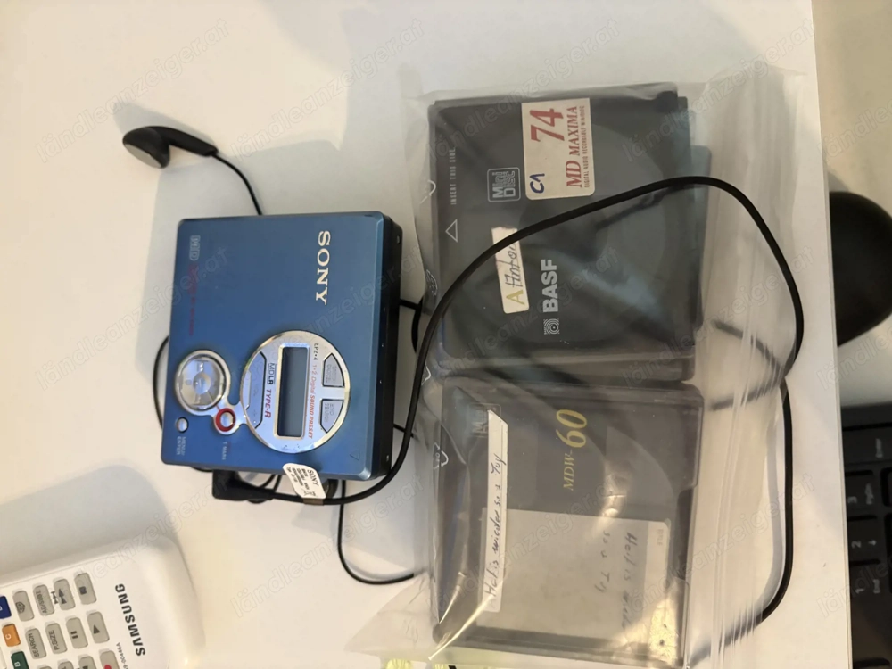 Sony MD Walkman MZ miniDisc player