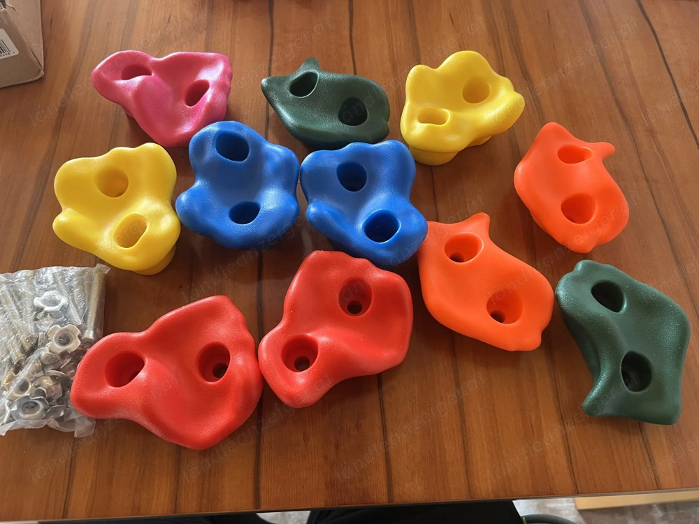 Kletter Griffe 11 Stück inkl. Schrauben 