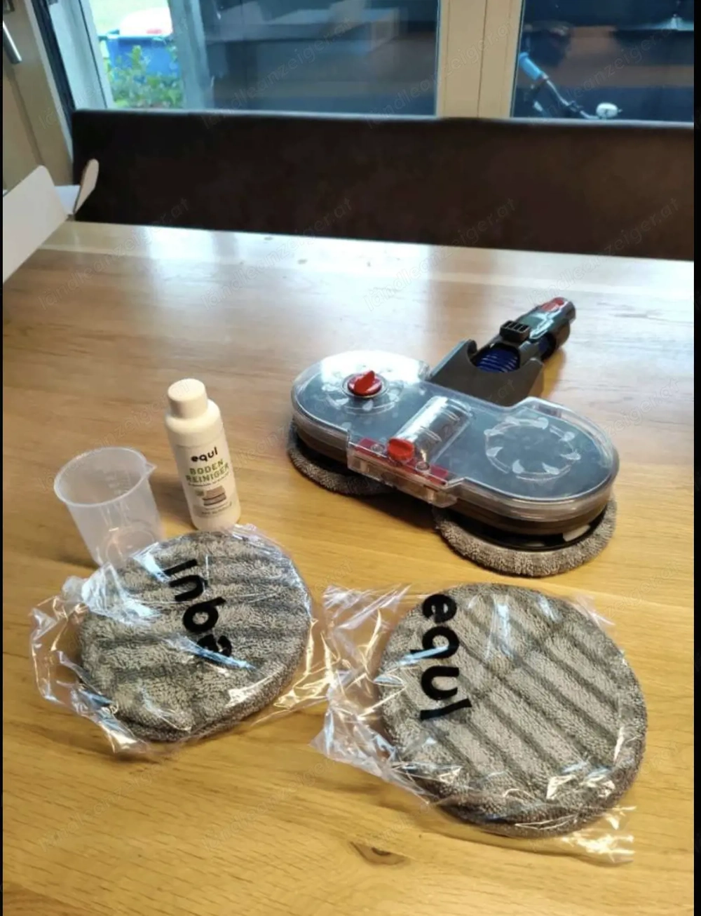 equi Wischaufsatz für Dyson V7, V8, V10, V11, V15 - Inkl. Zubehör & Reiniger