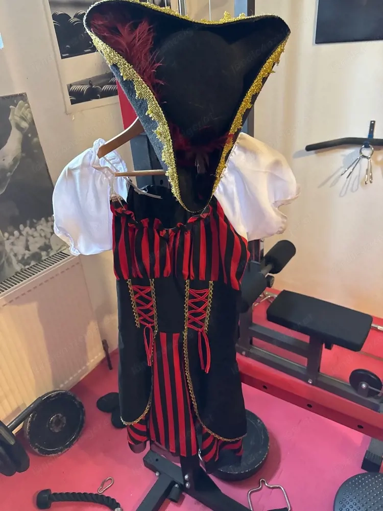 Faschingskostüm Piratenlady Gr 36