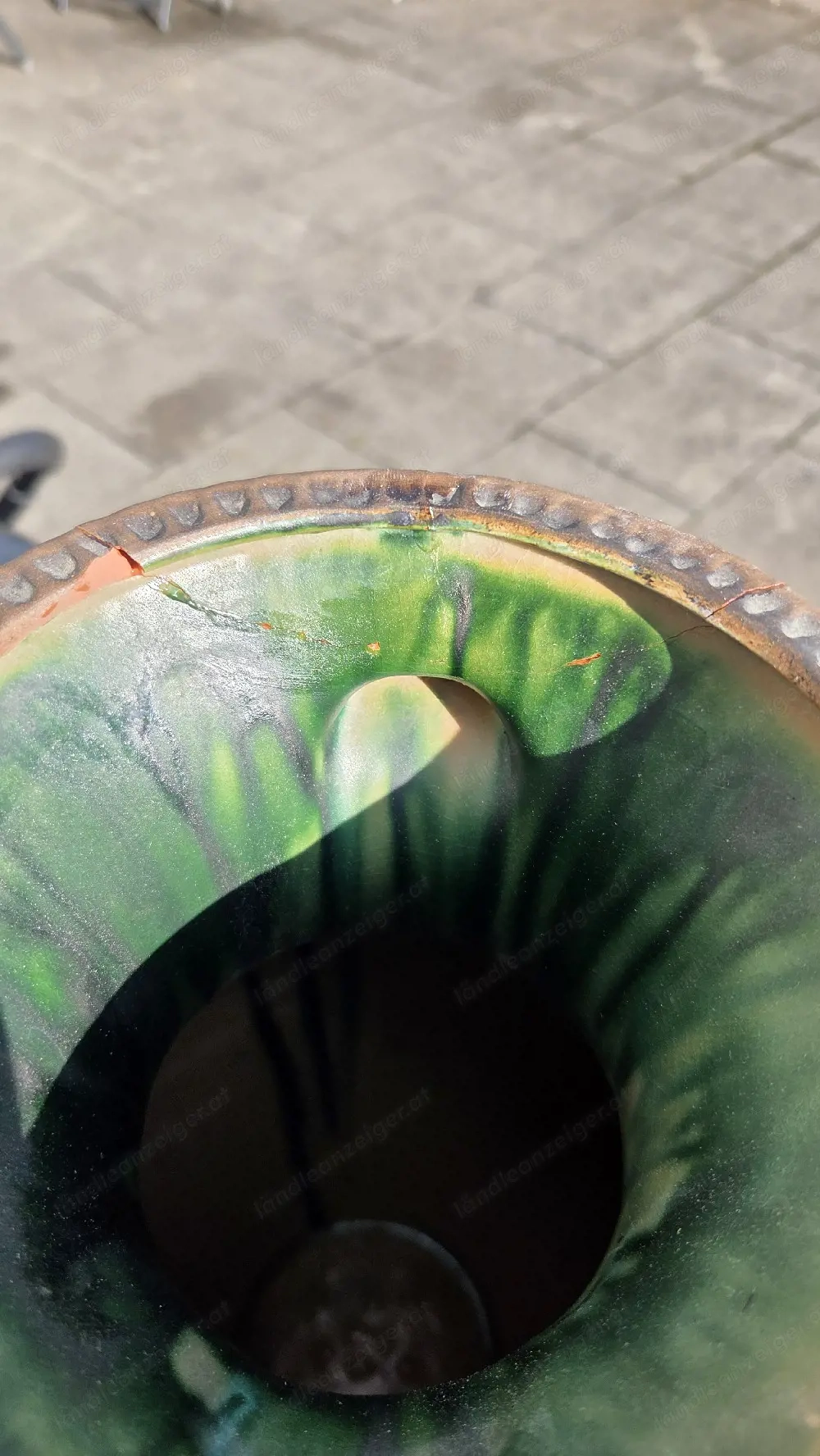 Vase Trockengesteck, Schirmständer