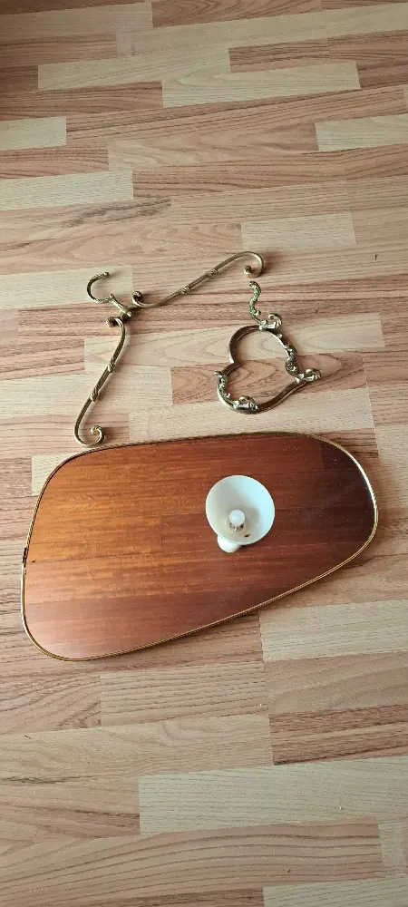 Vintage Messing Garderobenset