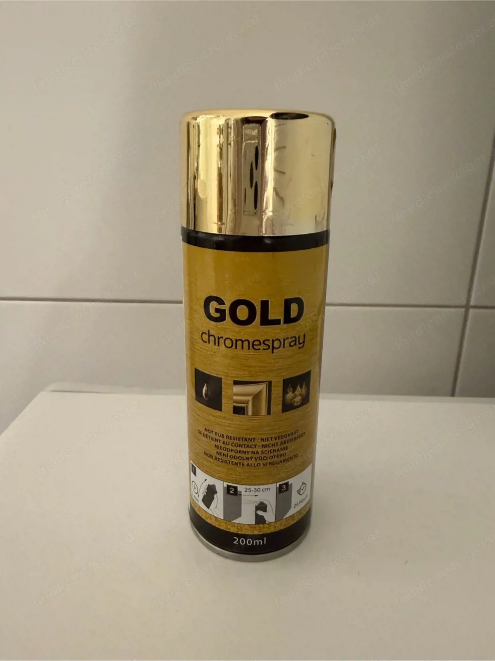 Gold Chromespray