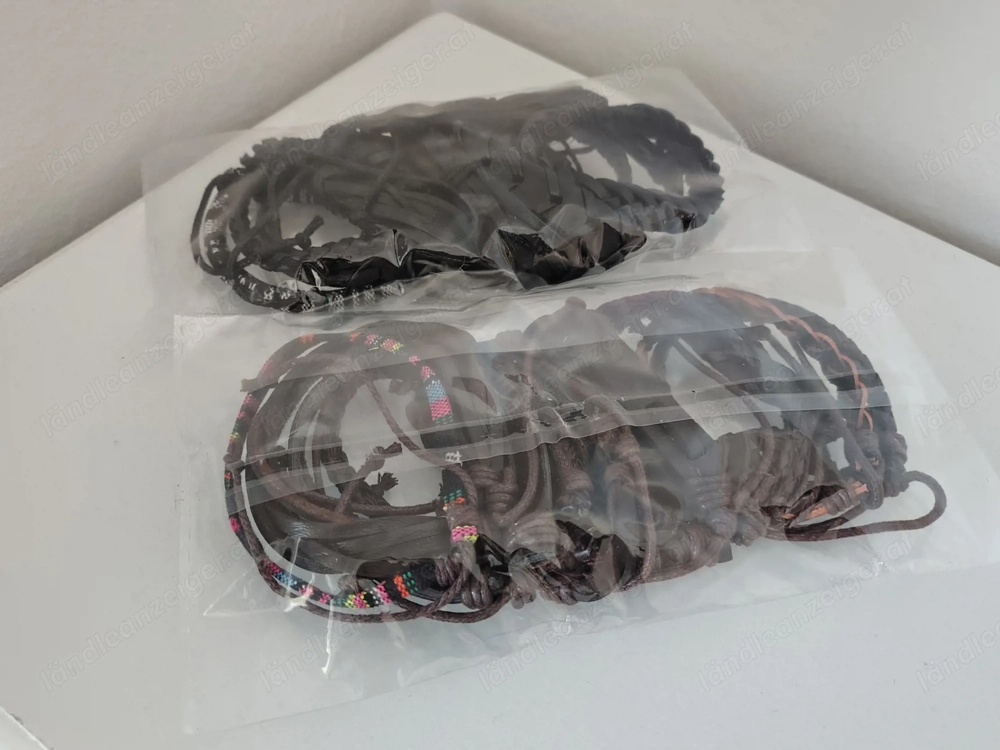 Herren Lederarmband Set   Geflochten & Vintage Look (Mehrere Designs)