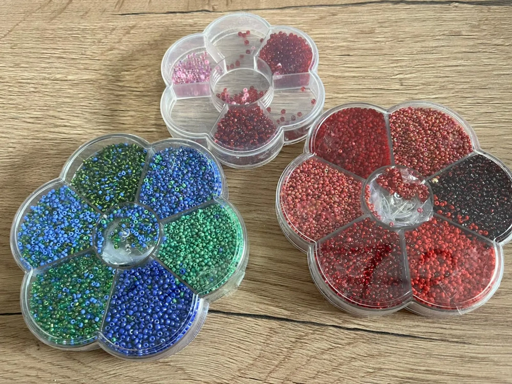 Perlenset 2, Perlen von namhaften Marken für DIY