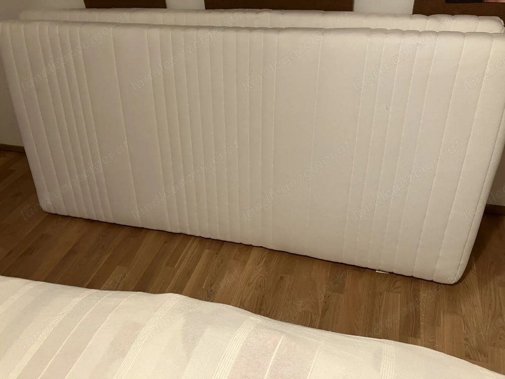2 kaum gebrauchte Primatex Matratzen
