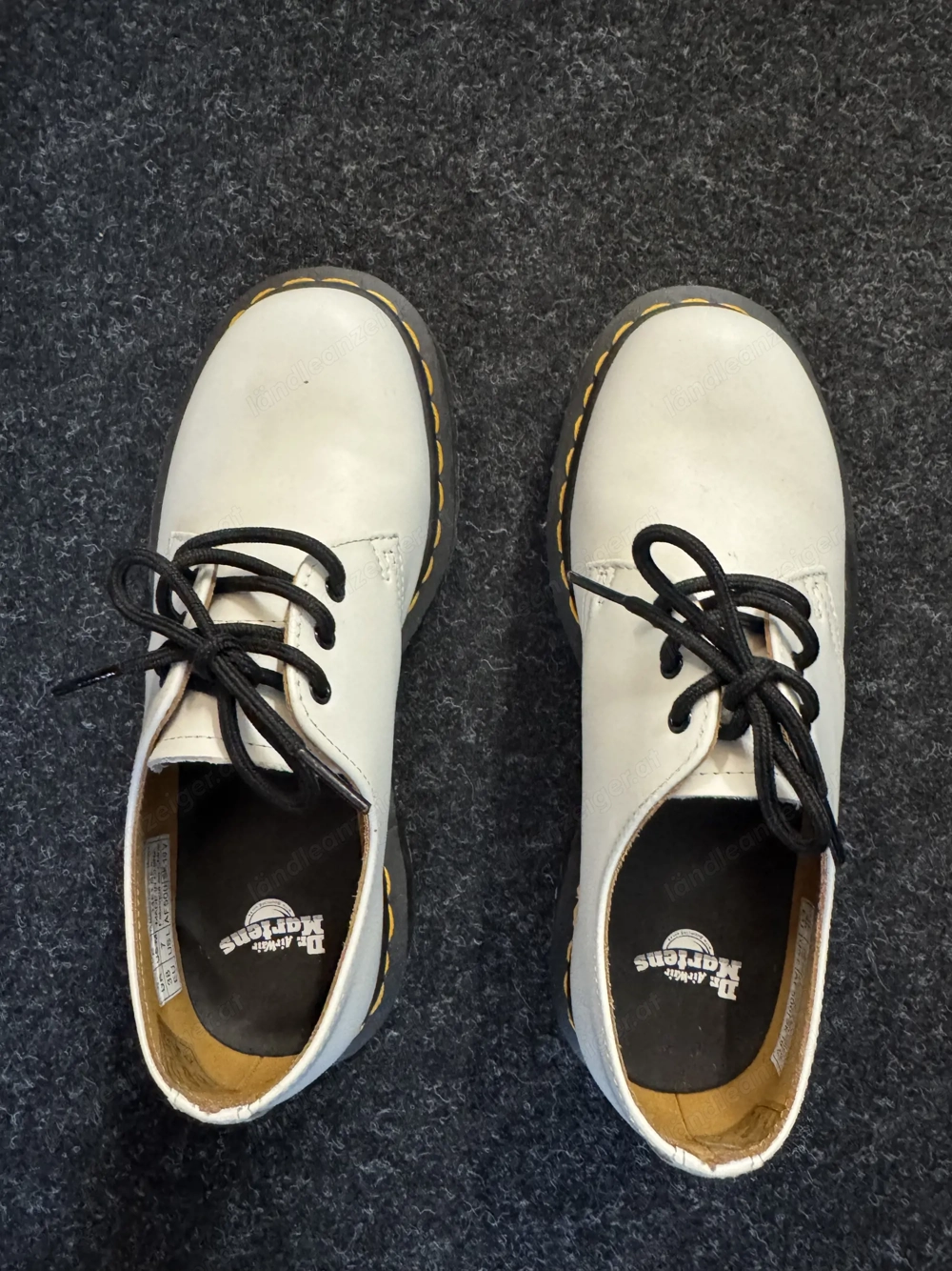 Doc Martens weiss Gr. 38 1 x getragen