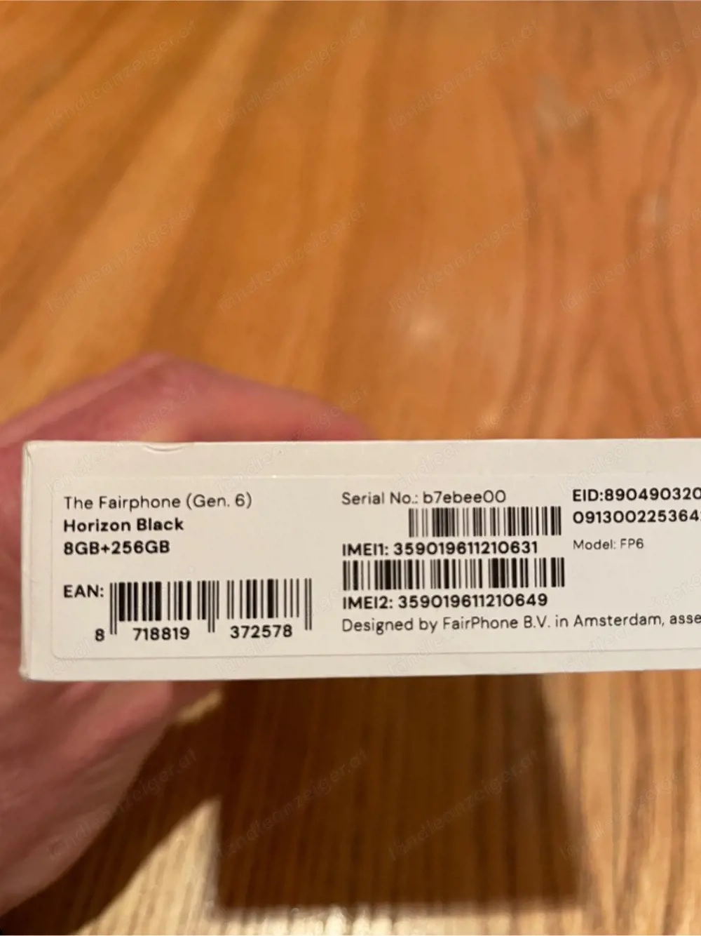 Fairfphone Generation 6 256GB 