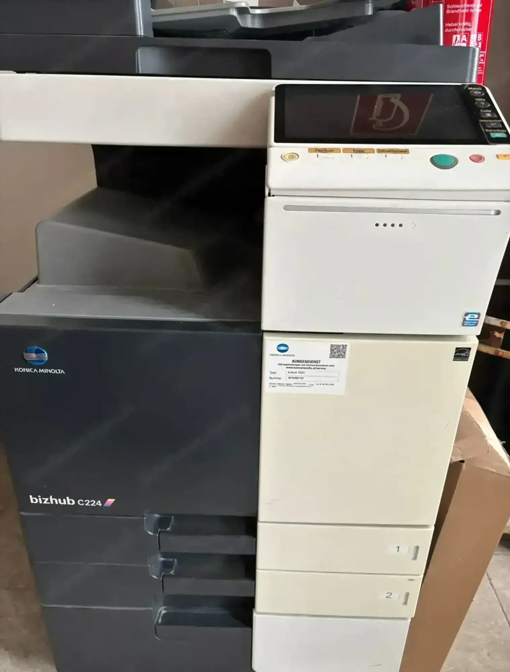 Verkaufe Minolta C224 Multifunktionsdrucker (Farbe)