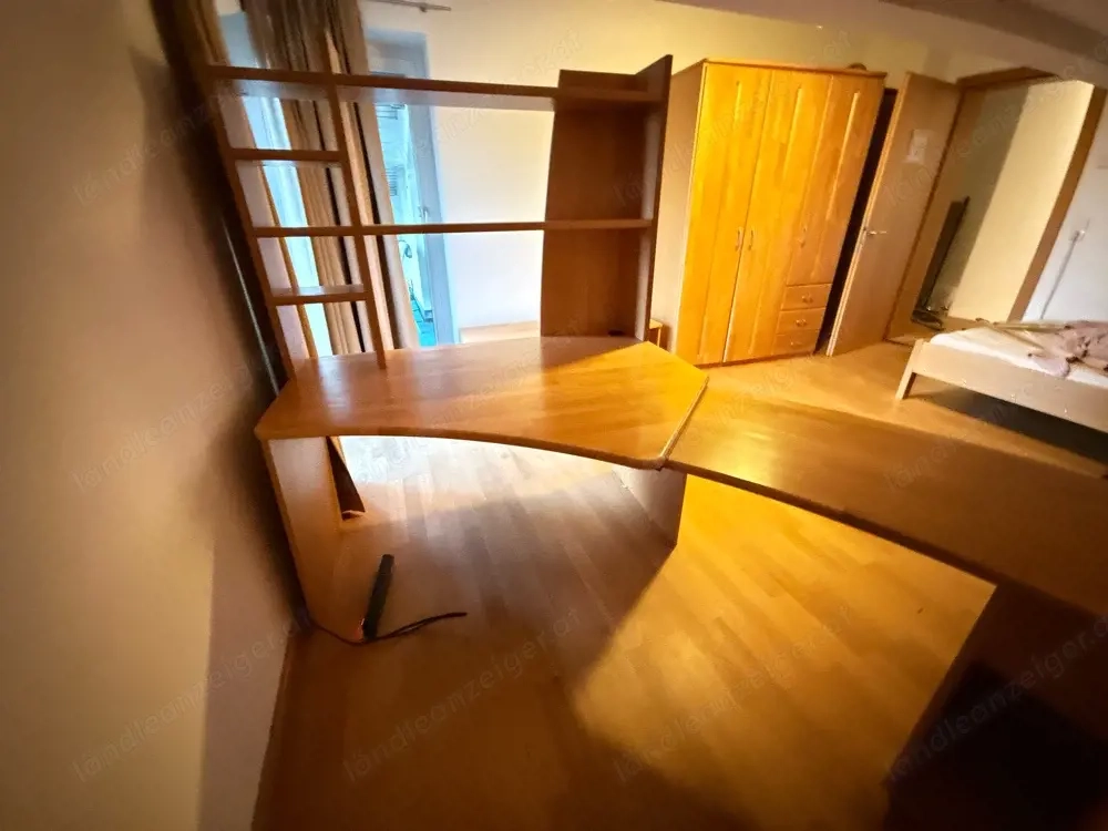 Schreibtisch Kinderzimmer Buche MASSIV