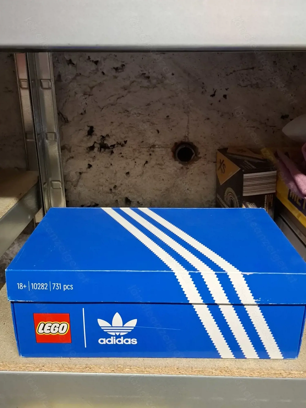 Lego Adidas Schuh ungeöffnet