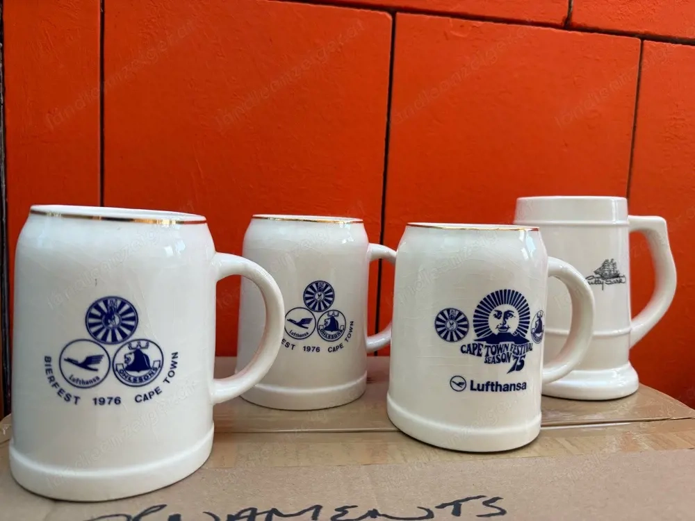 Bierkrüge Sammlung gegen Gebot