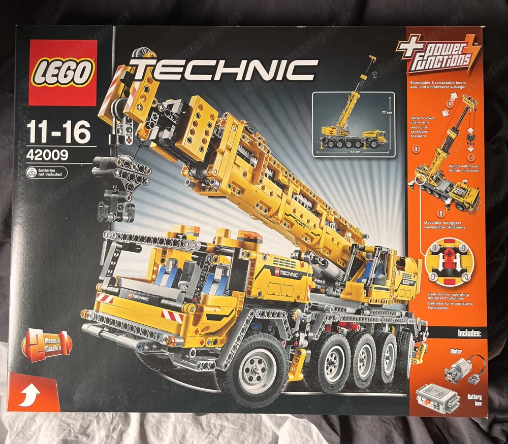 LEGO Technic 42009 Mobiler Schwerlastkran MK II - NEU & OVP - SEALED Sammlerzustand