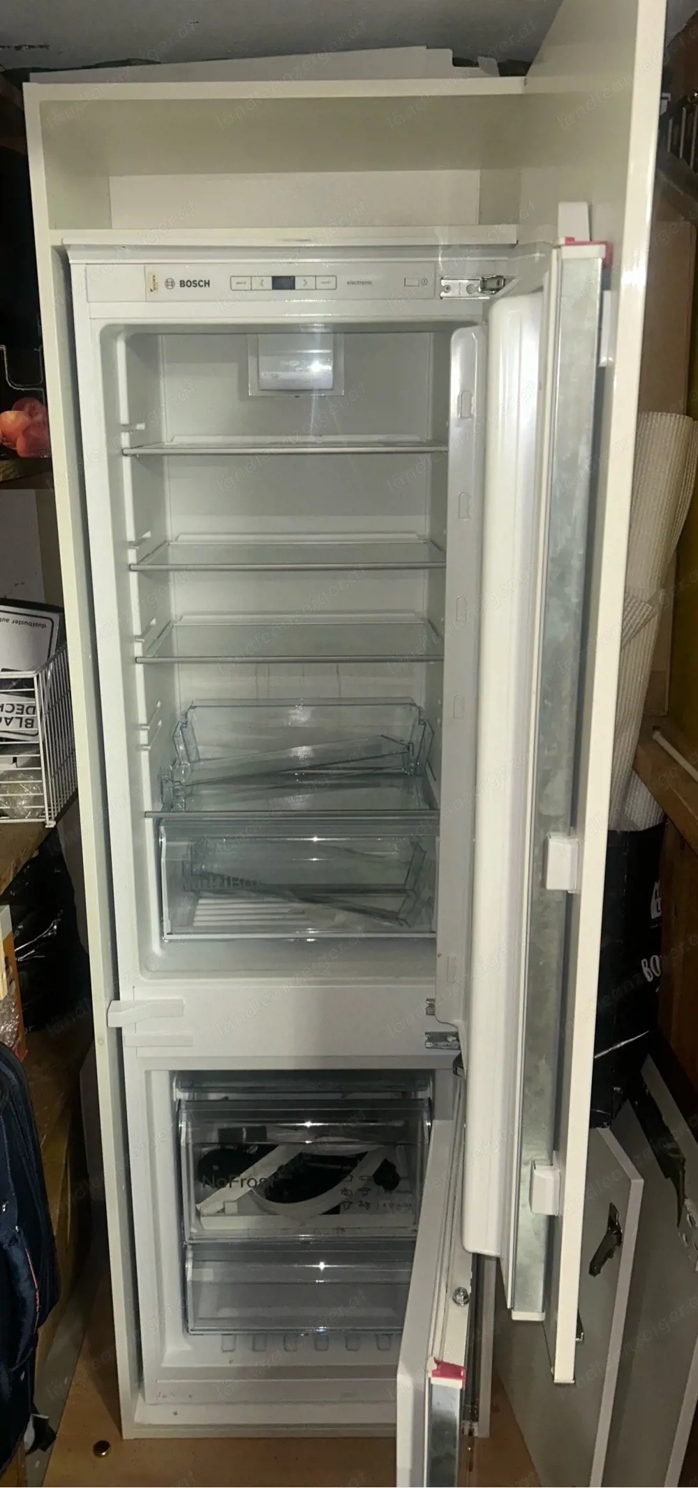 Bosch Kühlschrank + DanKüchen Küchenschränke   Set