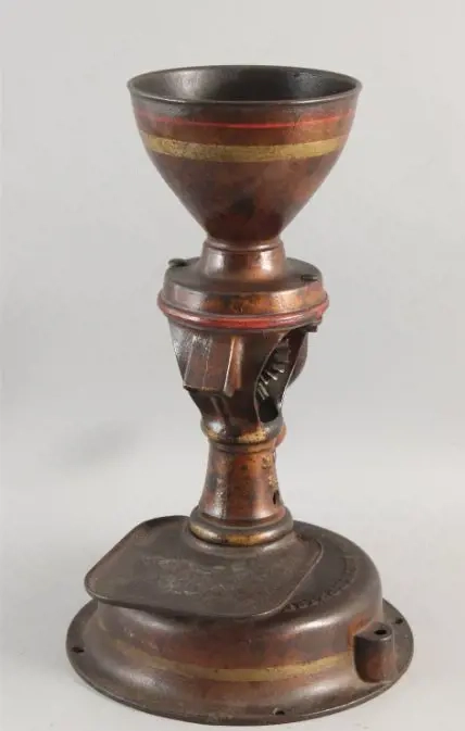 Antik Früh Deckellos Nr. 3 Enterprise Kaffeemühle