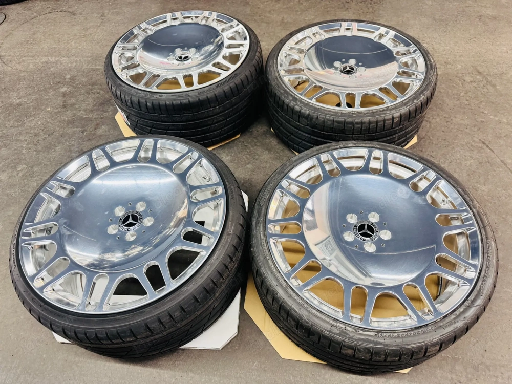 ADVANCE FORGED 22 Zoll Schmiedefelgen Mercedes S-Klasse AMG 222 223 NEU 