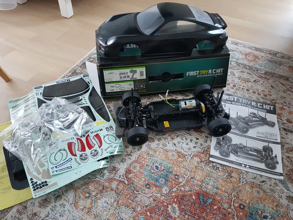 Porsche Modellauto unvollständig